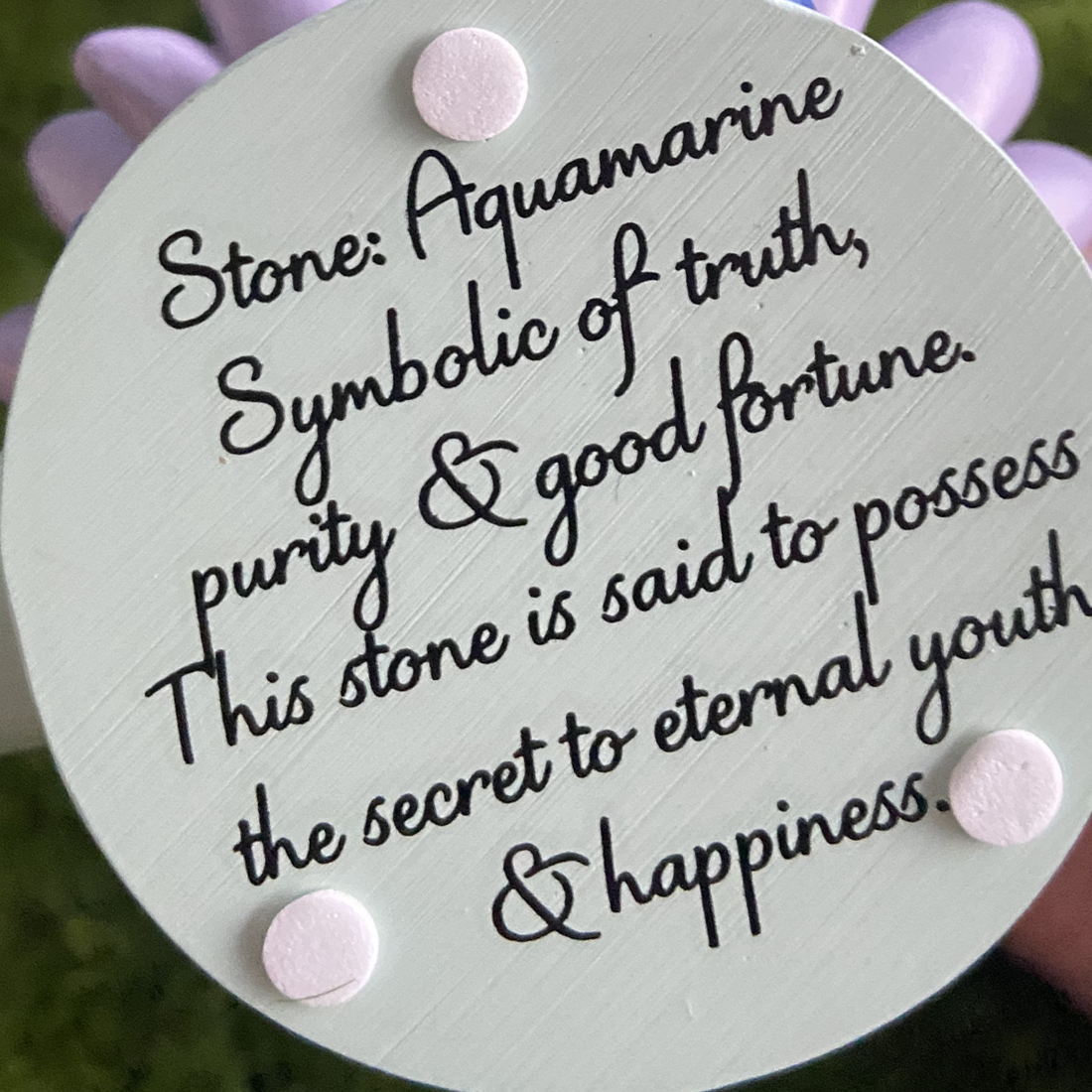 Tinker Bell: Birthstone Sculpture Figurine - March