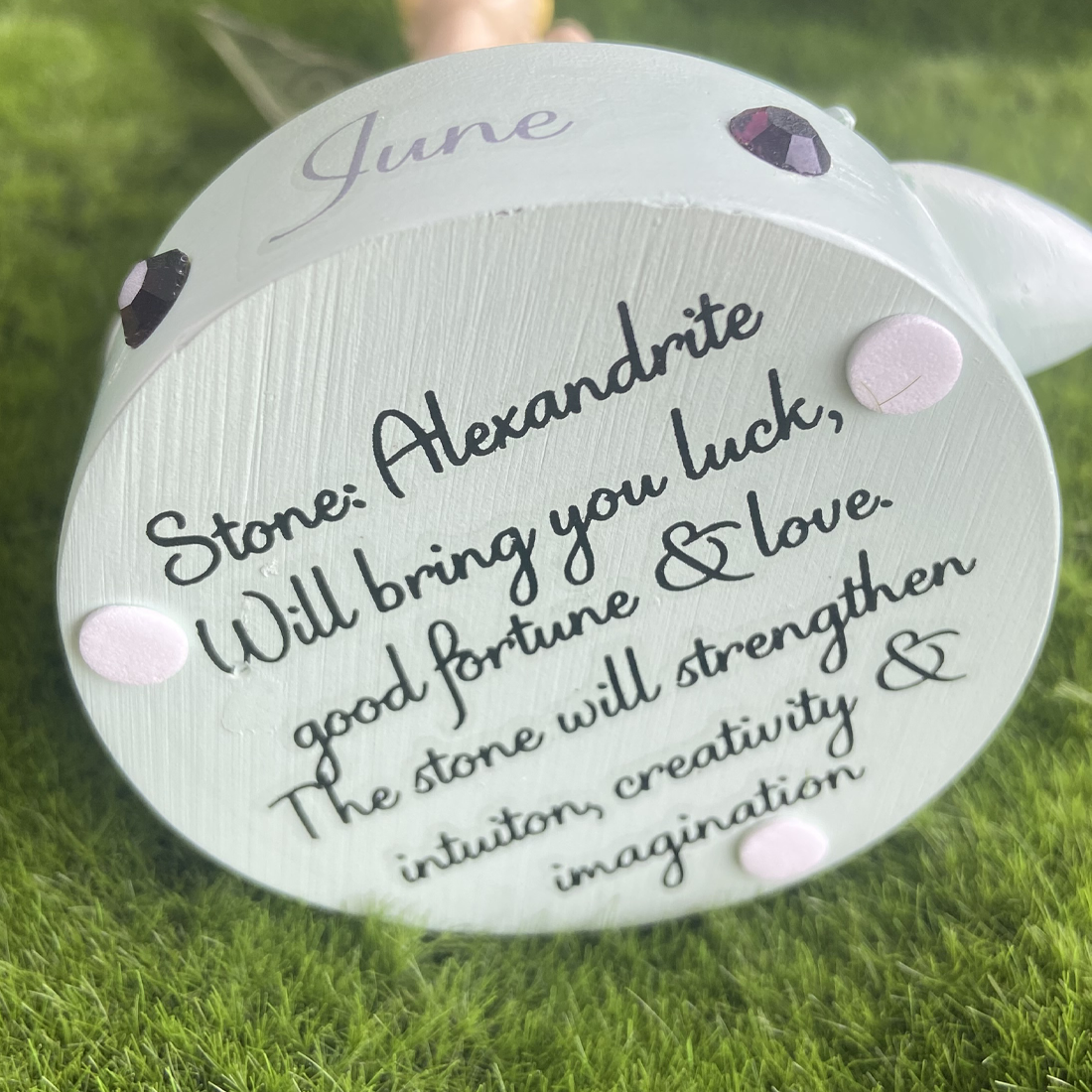 Tinker Bell: Birthstone Sculpture - June