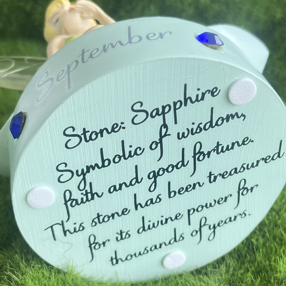 Tinker Bell: Birthstone Sculpture - September