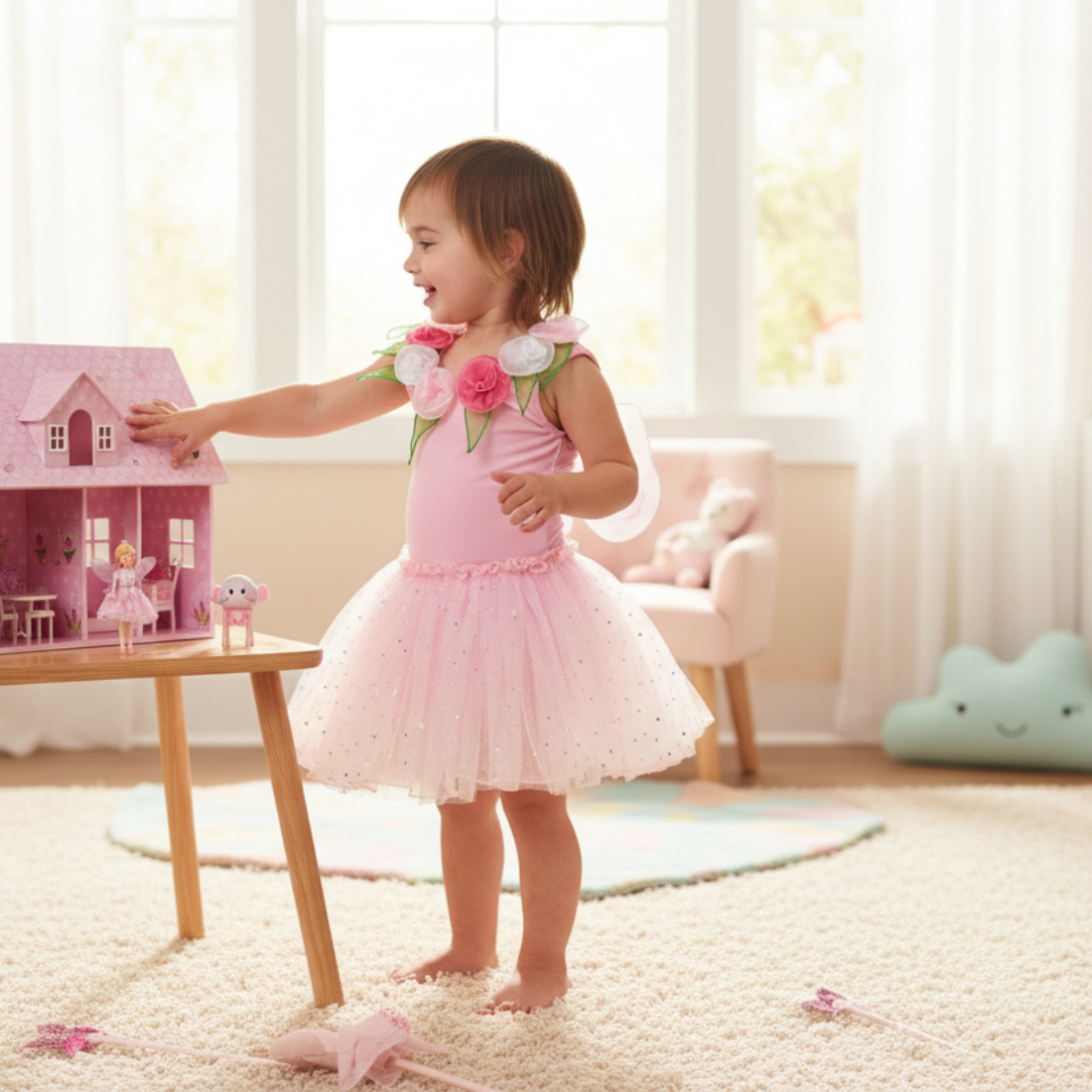 Toddler Pink Fairy Dress – The Fairy Shop