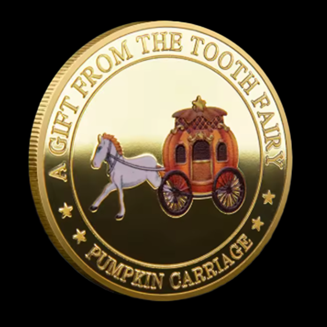 Twinkle the Tooth Fairy Commemorative Pumpkin Carriage Coin