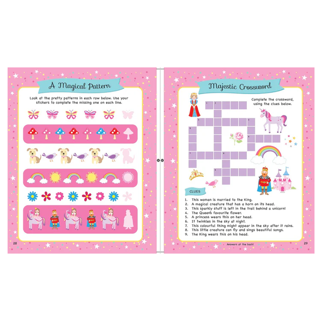 Unicorn Magic 2000 Stickers Activity Book