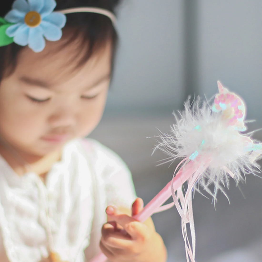 Unicorn Sequins Wand