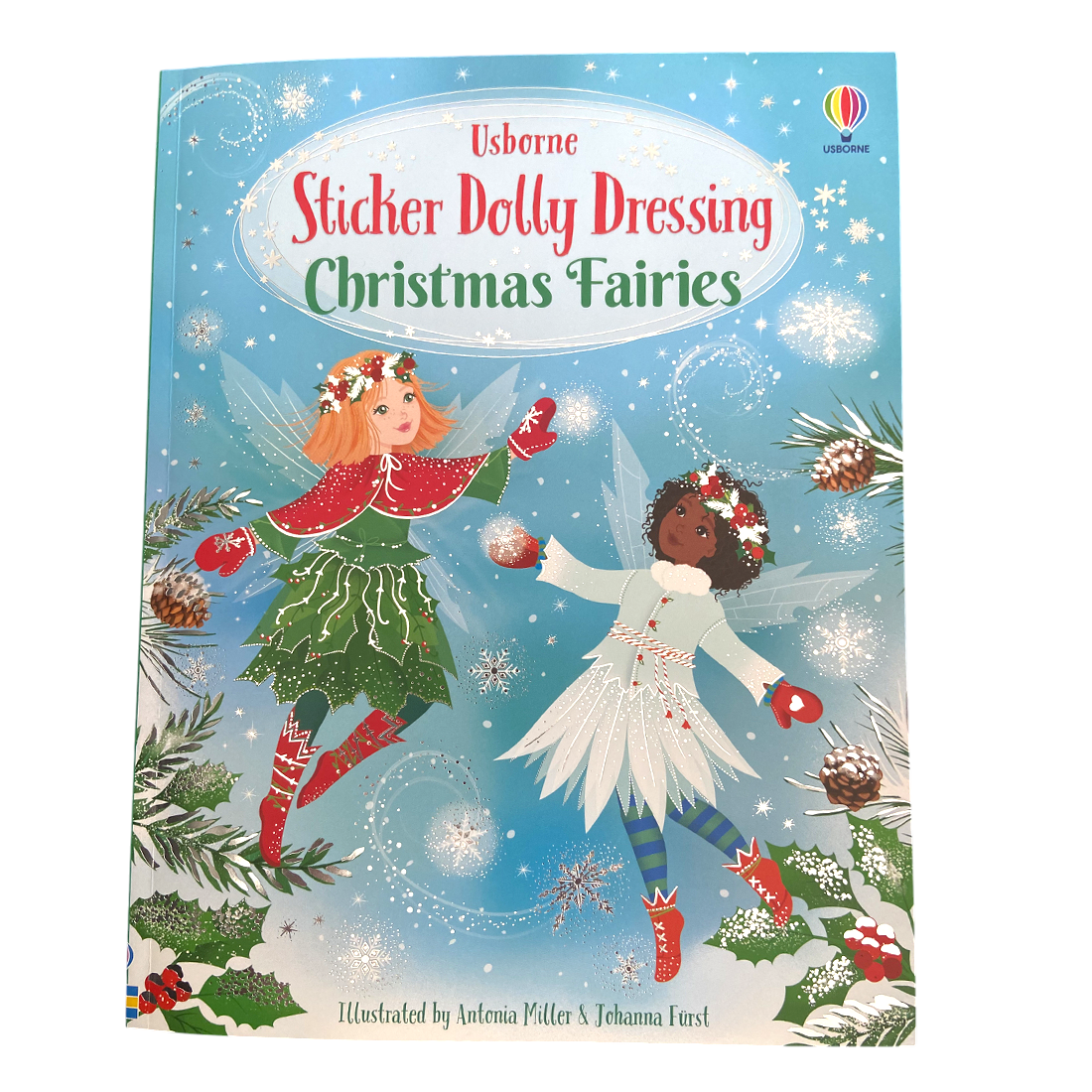 Usborne Sticker Dolly Dressing Christmas Fairies