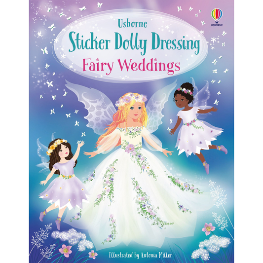 Usborne Sticker Dolly Dressing Fairy Wedding