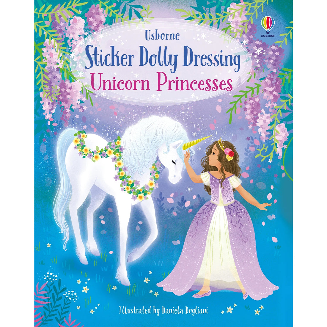 Usborne Sticker Dolly Dressing Unicorn Princesses