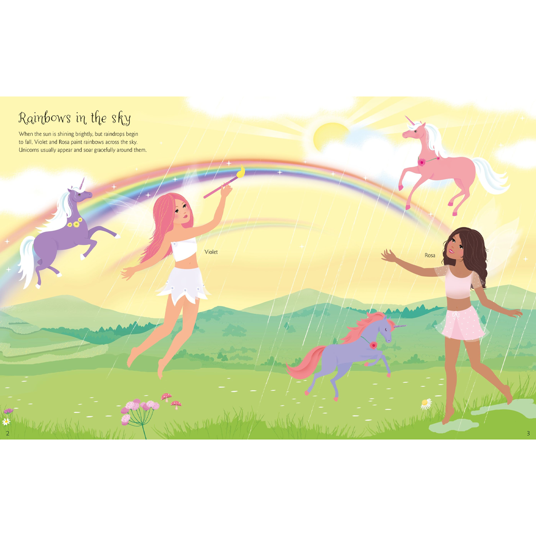 Usborne Sticker Dolly Dressing Unicorns