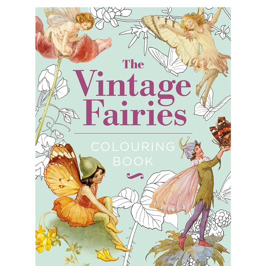Vintage Fairies Colouring Book The Hardback Gift Edition