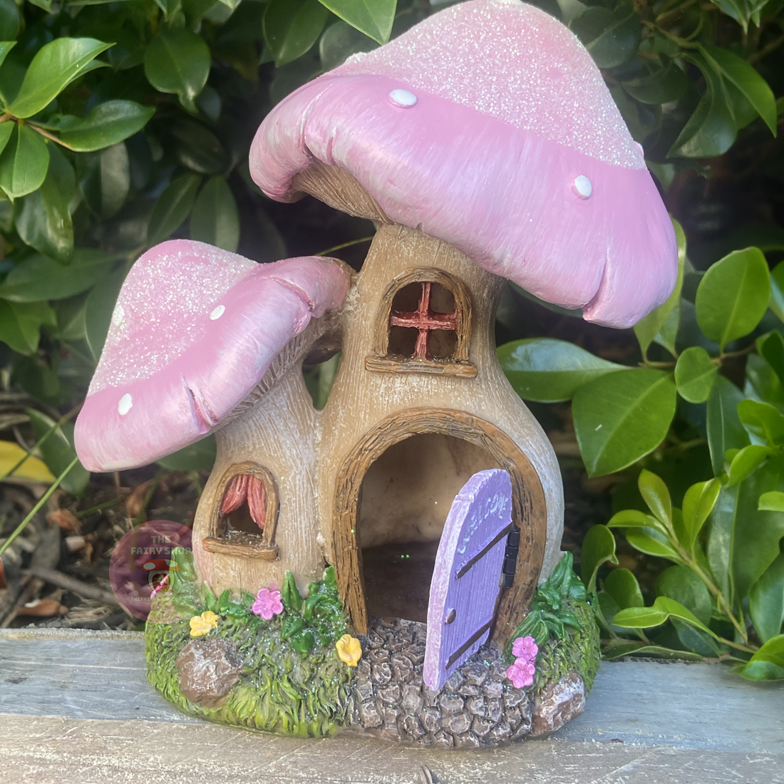 Welcome Mushroom Fairy House