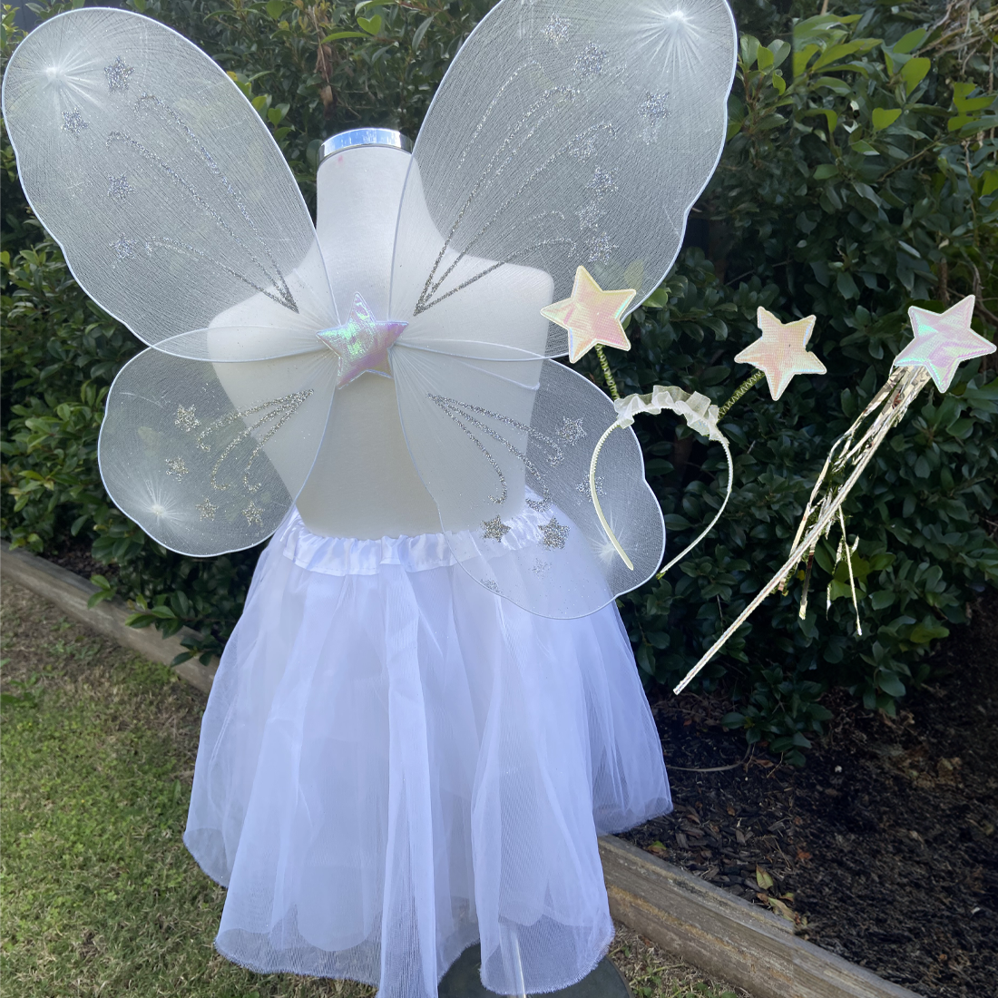 green emerald velvet dress Wings for Kids main image 1