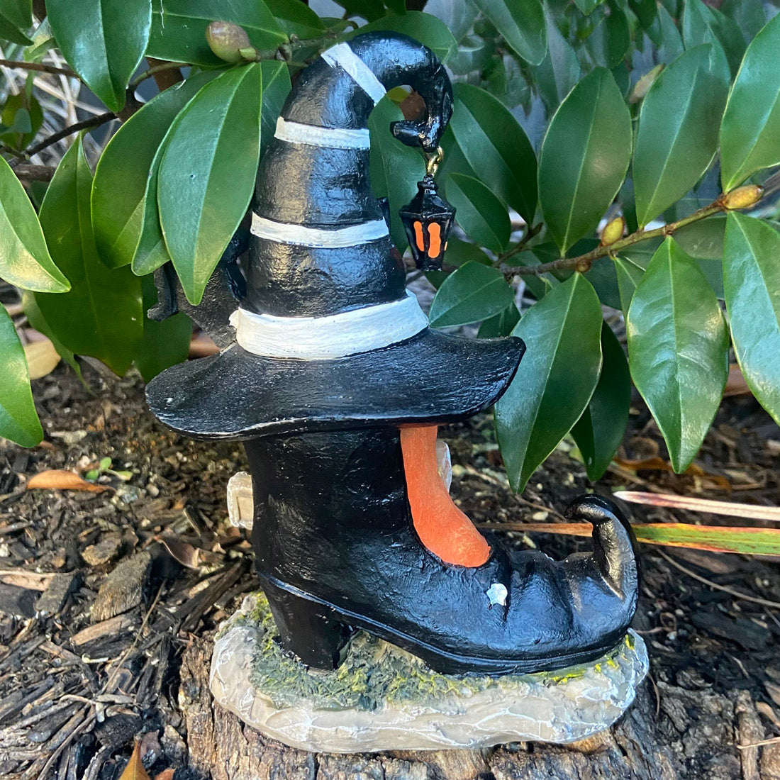 Witch Pumpkin Boot House