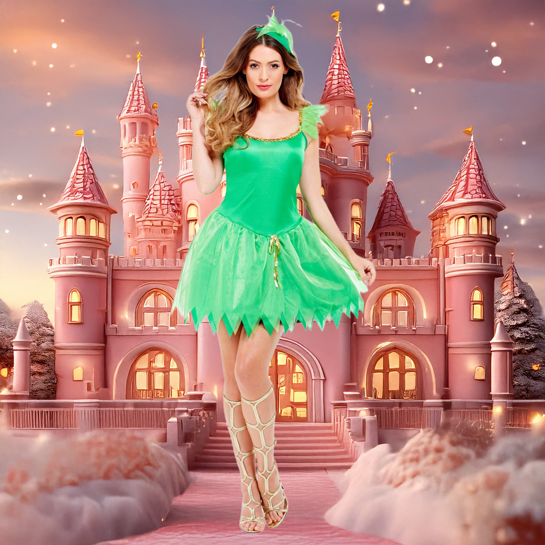Womens Adult Woodland Fairy Costume The Fairy Shop Womens Adult Woodland Fairy Costume The Fairy Shop