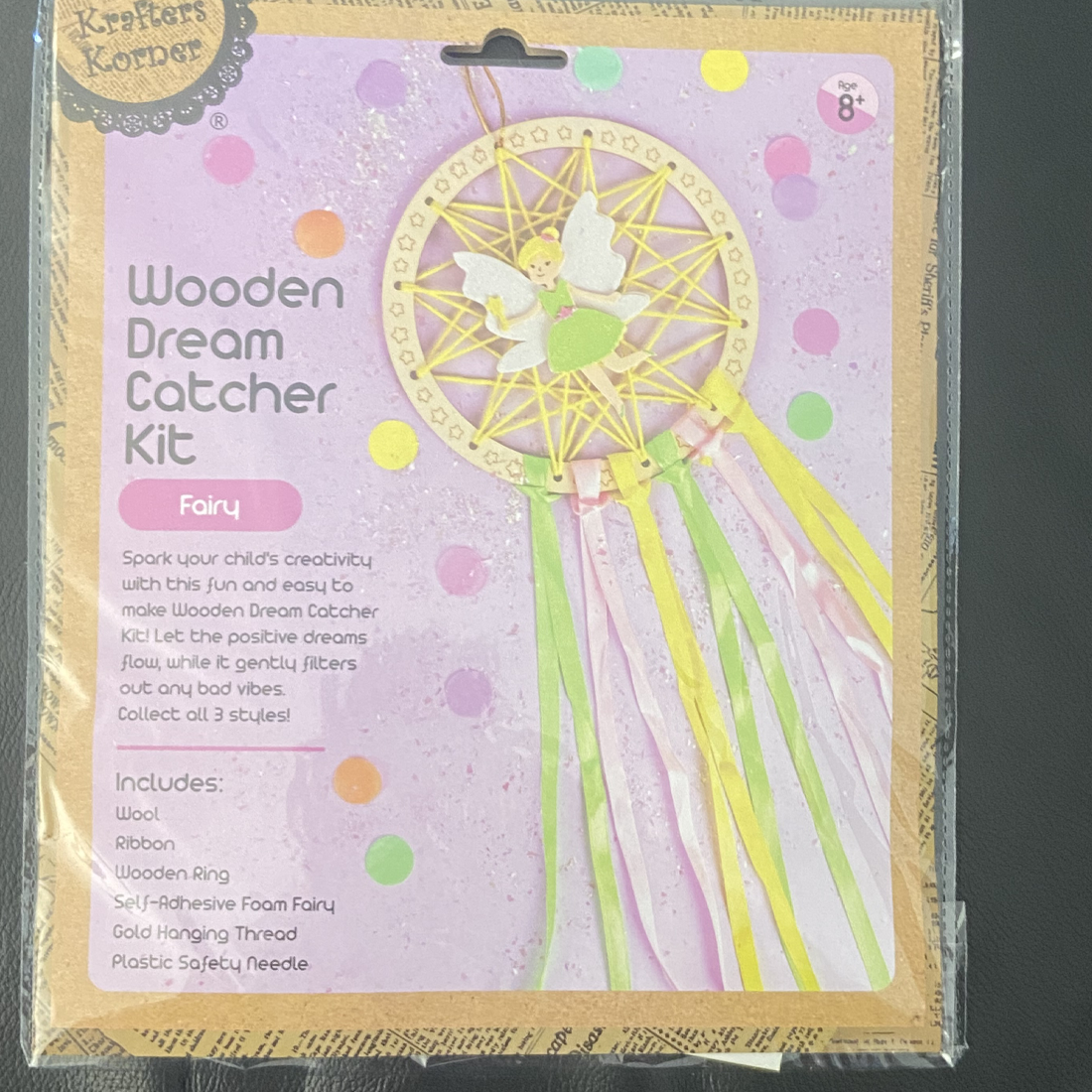 Wooden Dream Catcher Kit