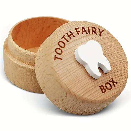 Wooden Tooth Fairy Box