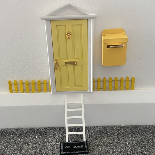 Yellow Fairy Door Gift Set
