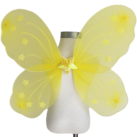 Yellow Fairy Wings