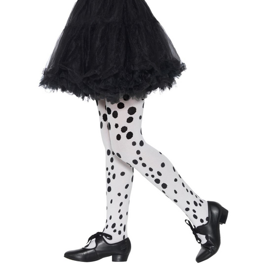 Child 101 Dalmatian Cruella Tights