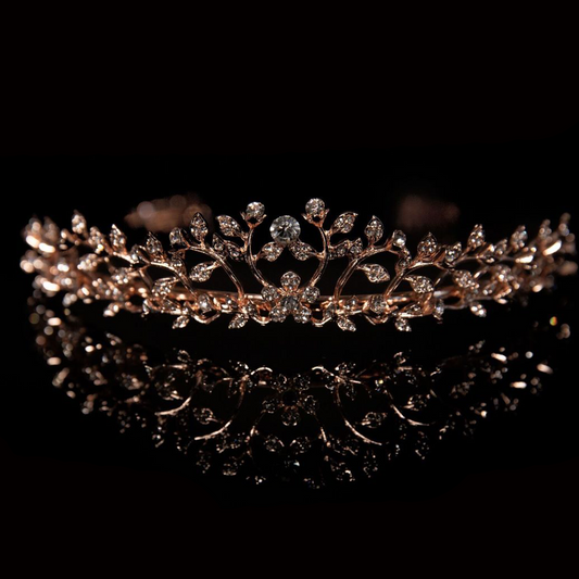 Mad Ally Large Alyssa Tiara Rose Gold