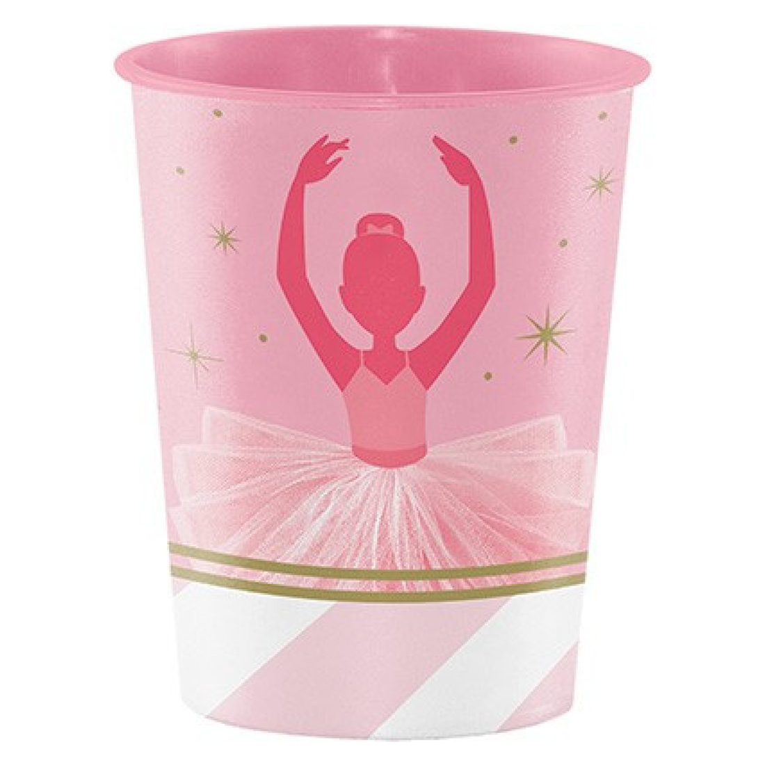 Ballerina Pink Twinkle Toes Keepsake Souvenir Favor Cup