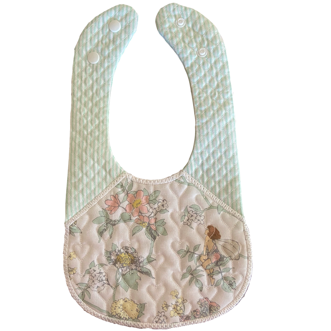 Beautiful Handmade Fairy Baby Bibs