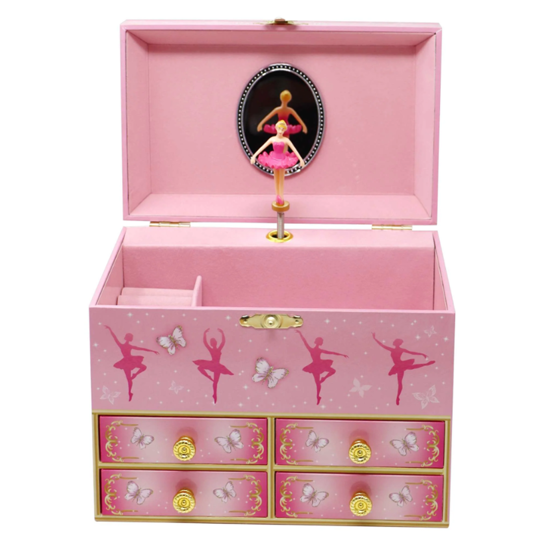 Butterfly Ballet Medium Musical Jewellery Box