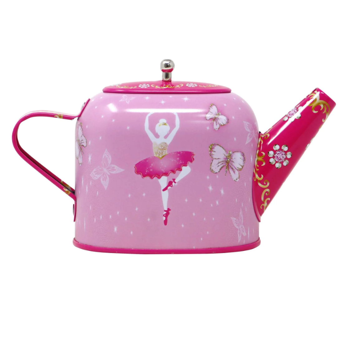 Butterfly Ballet Tin Tea Set