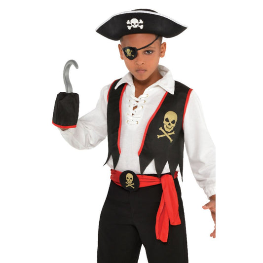 Childs Pirate Costume Kit