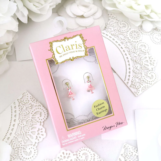Claris - The Chicest Mouse in Paris Fashion Earrings