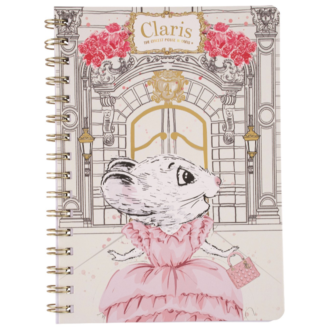 Claris The Mouse A5 Spiral Notebook