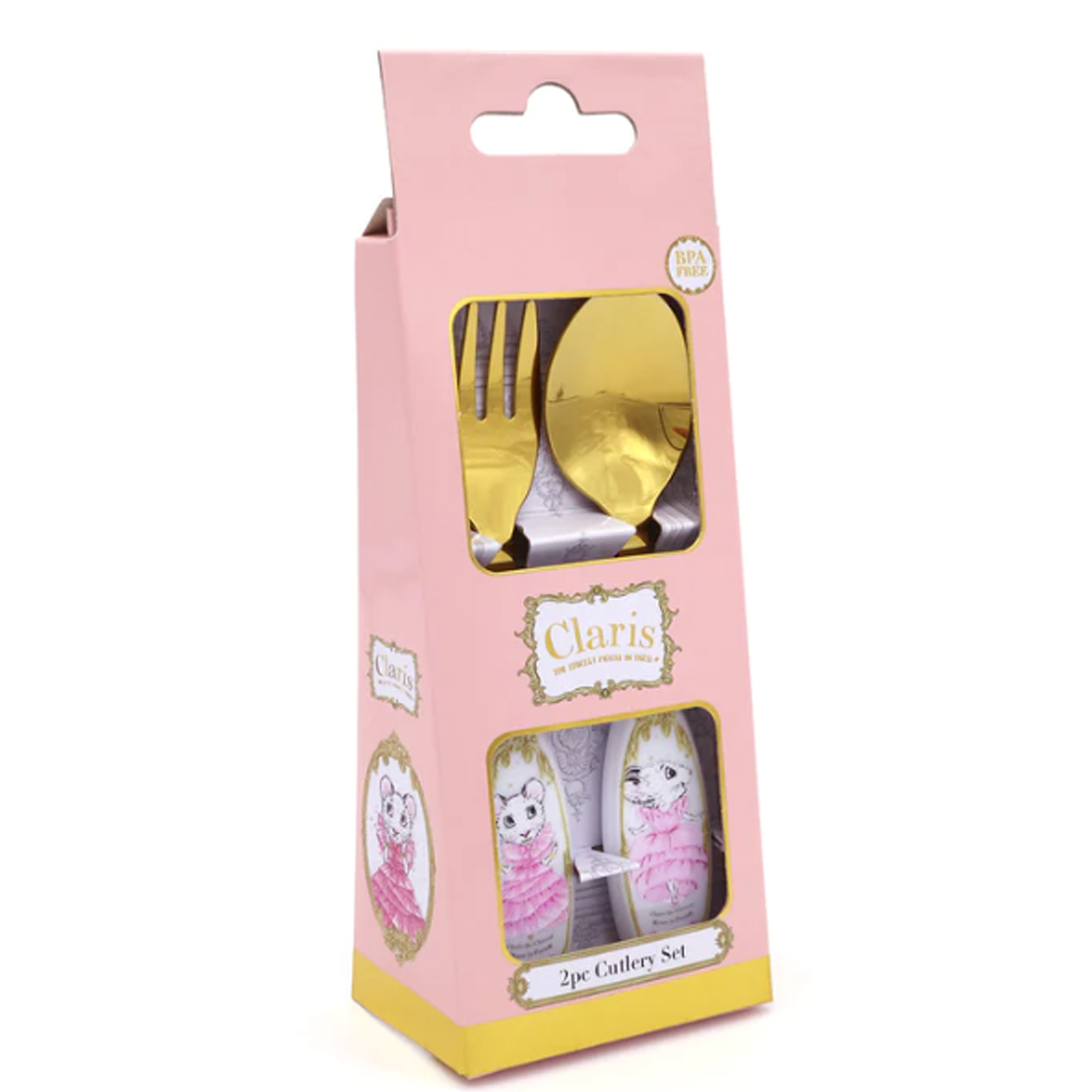 Claris The Mouse Cutlery Set