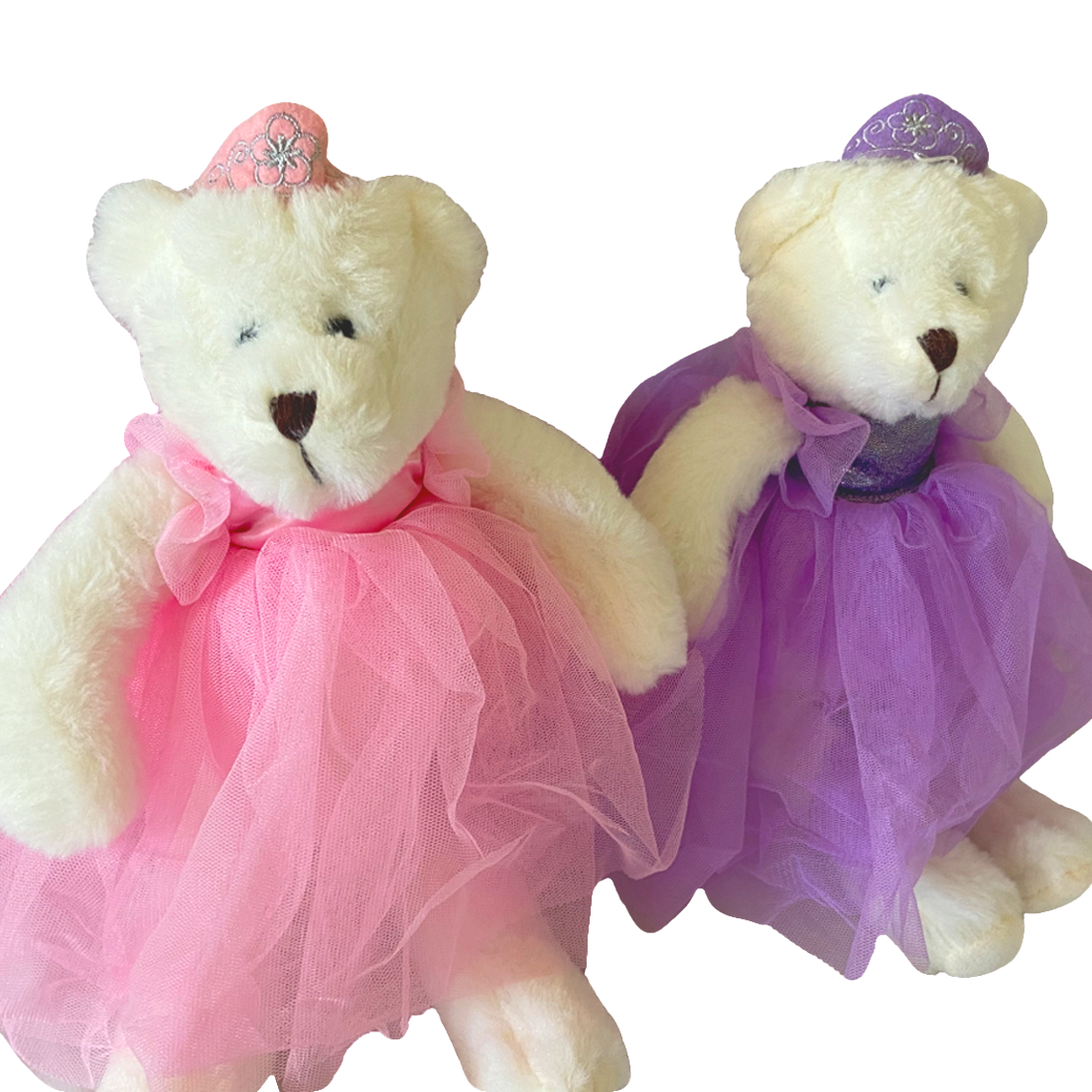 Cuddles the Fairy Ballerina Teddy Bear - Pink or Purple
