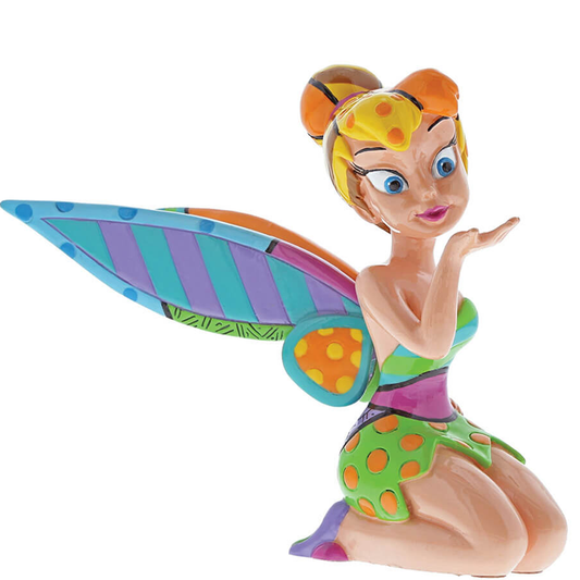 Disney Britto Tinker Bell Kissing Mini Figurine