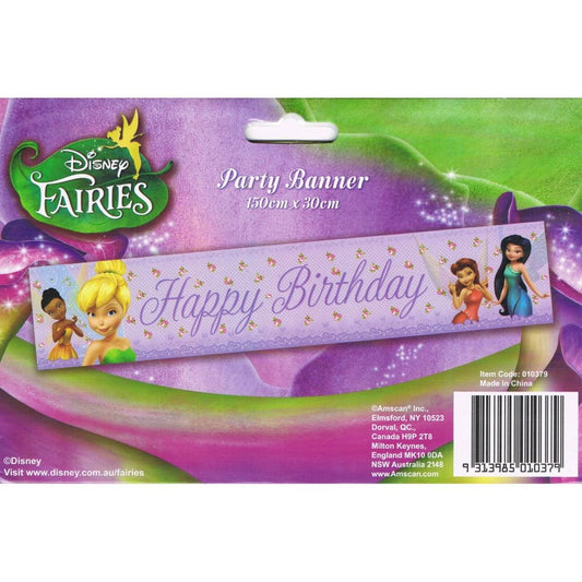 Disney Fairies Tinkerbell Happy Birthday Banner