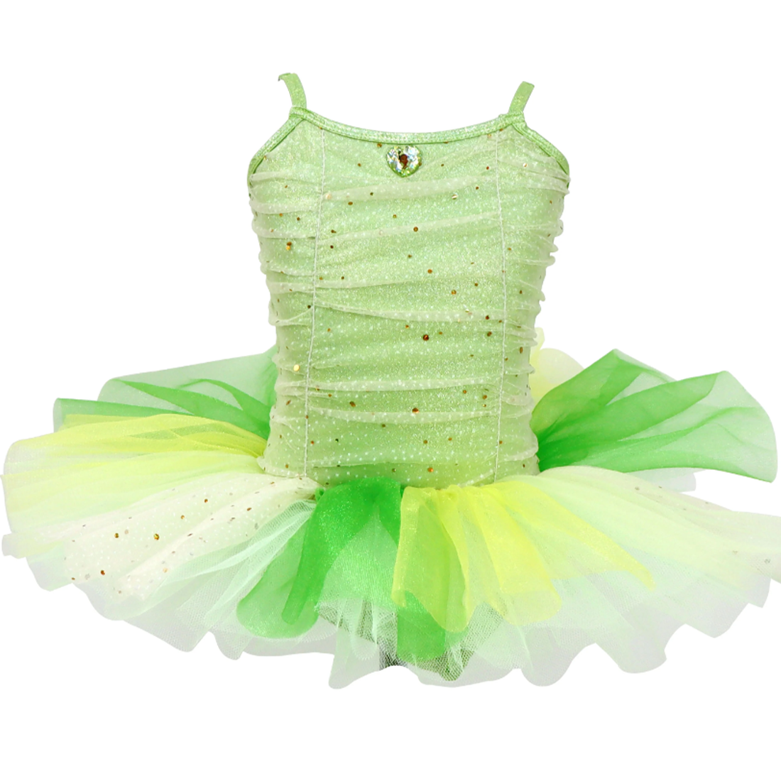 Disney Princess Tiana Sparkling Ruched Tutu 5-6 Years