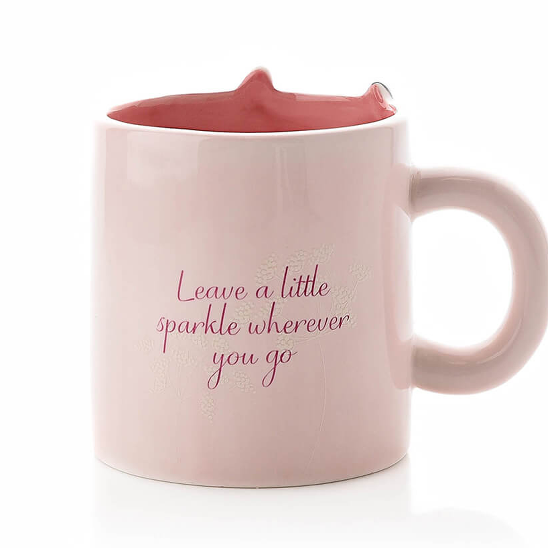 Disney Tinker Bell Pink Resin Mug
