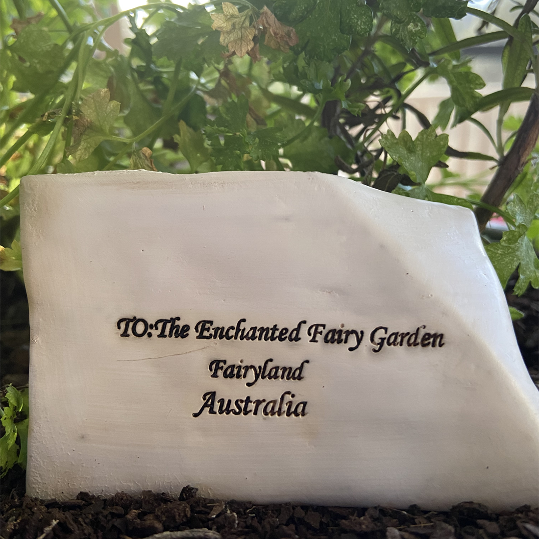 Fairy Garden Miniature Envelope