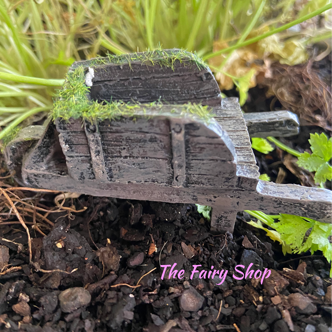 Fairy Garden Wheel Barrow