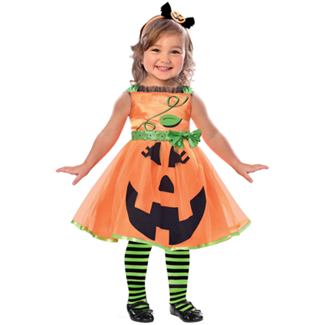 Girls Cute Pumpkin Costume – The Fairy Shop