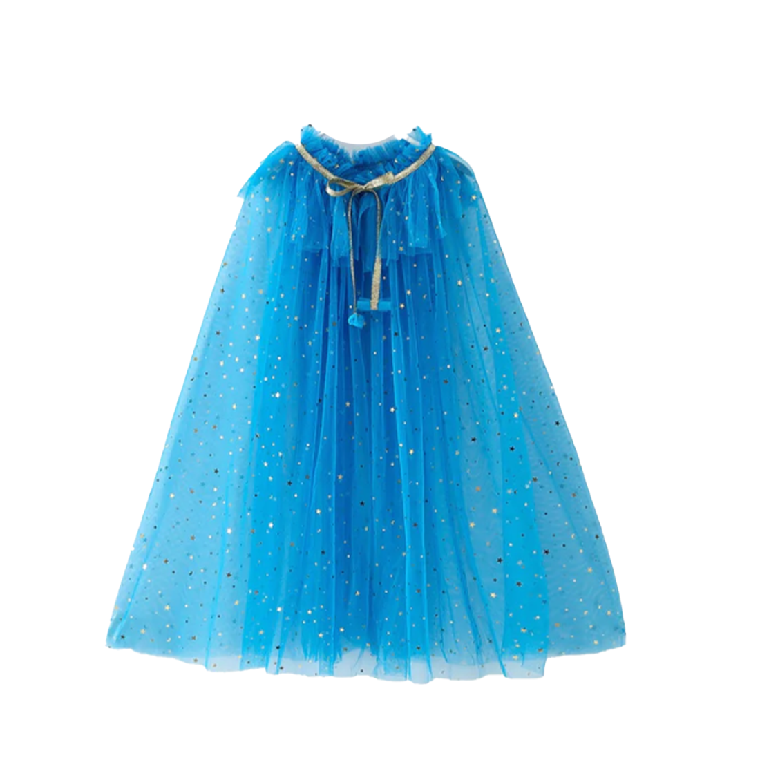 Girls Princess Blue Cape Cloak