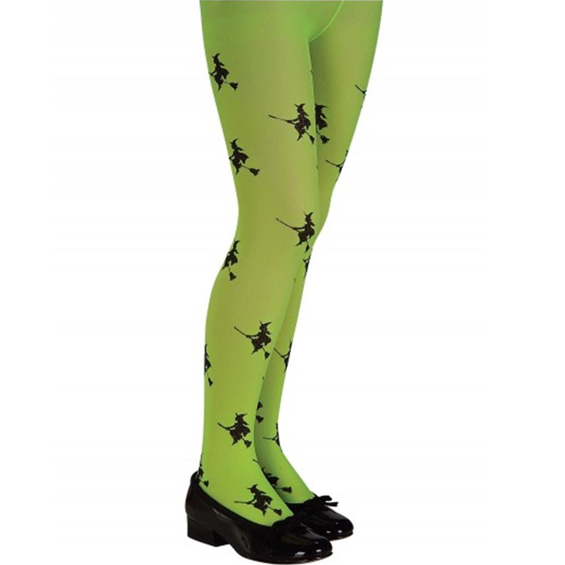 Childs Tights Green Costume Accessories
