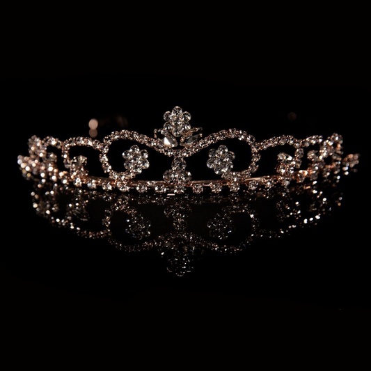 Mad Ally Large Willow Tiara Rose Gold