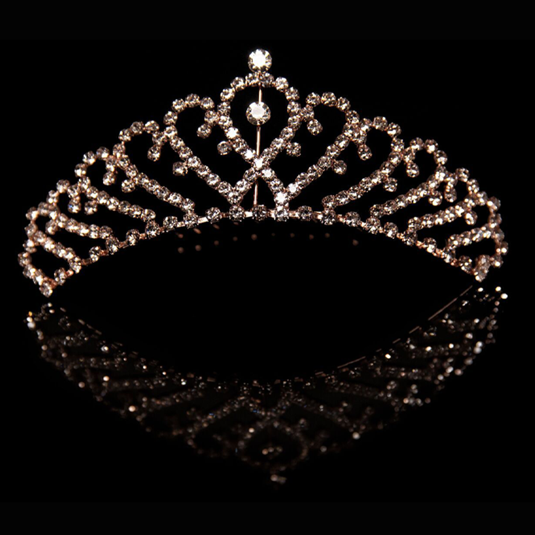 Mad Ally Medium Cassie Tiara Gold