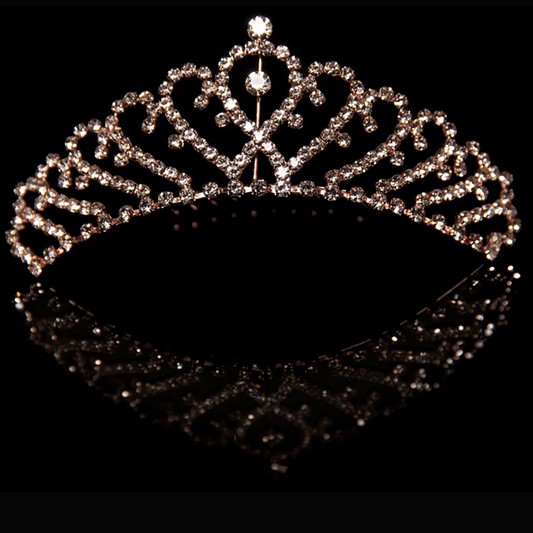 Mad Ally Medium Cassie Tiara Rose Gold