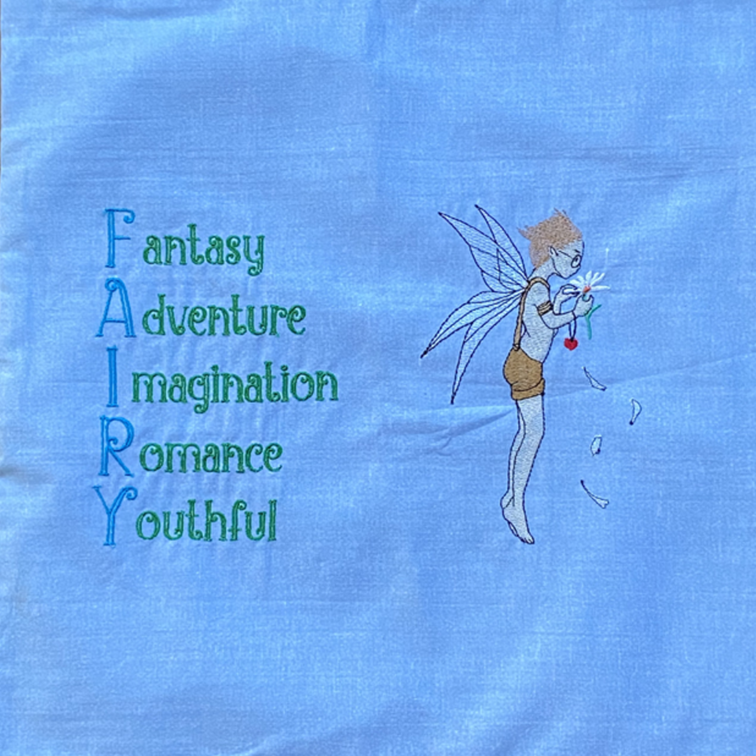 Make A Wish Handmade Fairy Cushion Cover