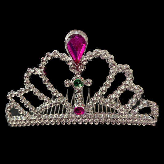 Mini Silver Tiara