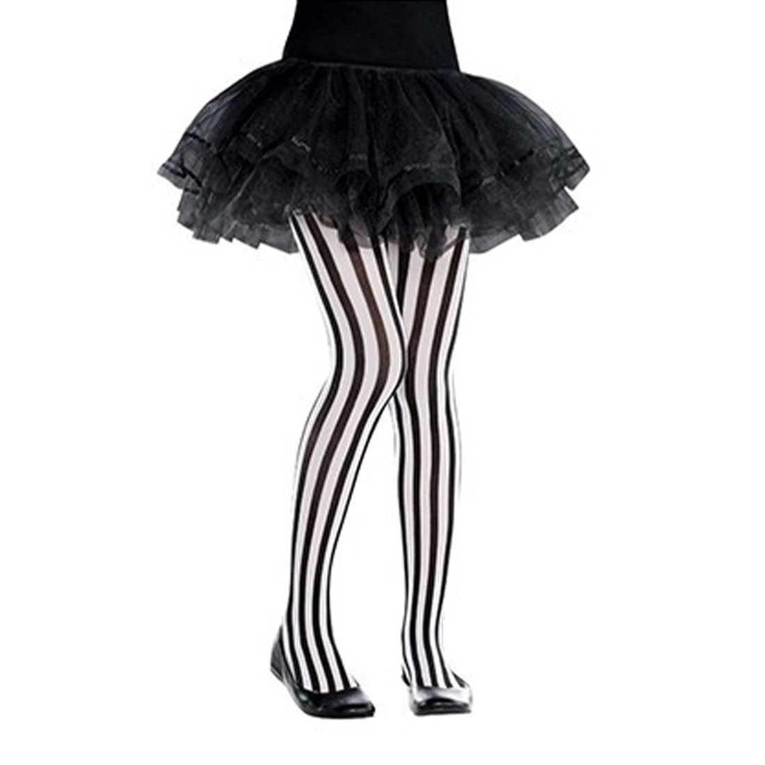 Pirate Black White Vertical Striped Tights Child Costume Accessory – The  Fairy Shop