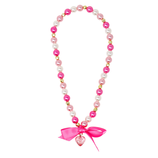 Princess Rose Pink Necklace