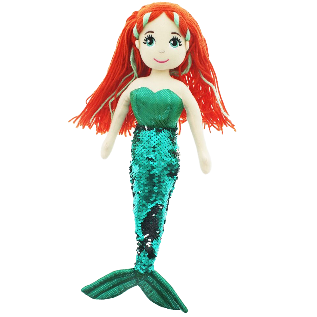 Rose the Green Sequin Mermaid Doll