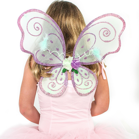 Small Lilac Blossom Fairy Wings