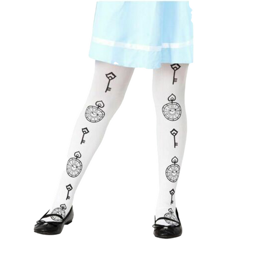 Wonderland Key Childrens Tights
